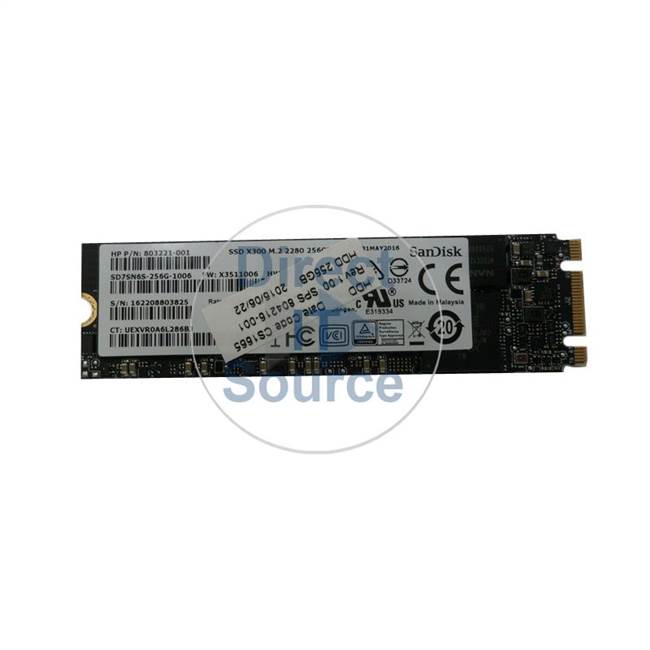 HP 804216-001 - 256GB SATA SSD