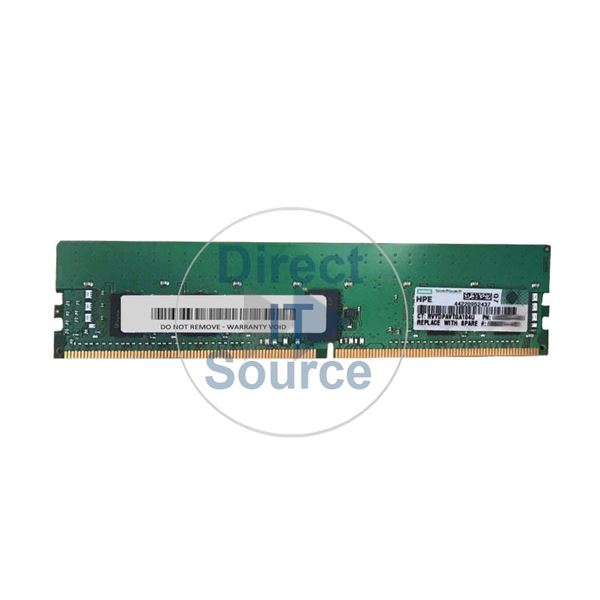 HP 815097-B21 - 8GB DDR4 PC4-21300 ECC Registered 288-Pins Memory