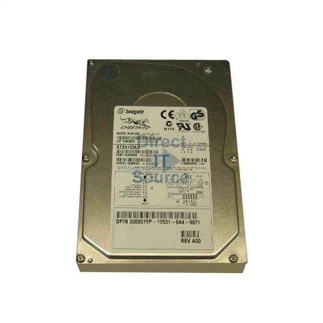 Dell 8578P - 9.1GB 10000RPM 3.5Inch 80Pin SCSI Hard Drive