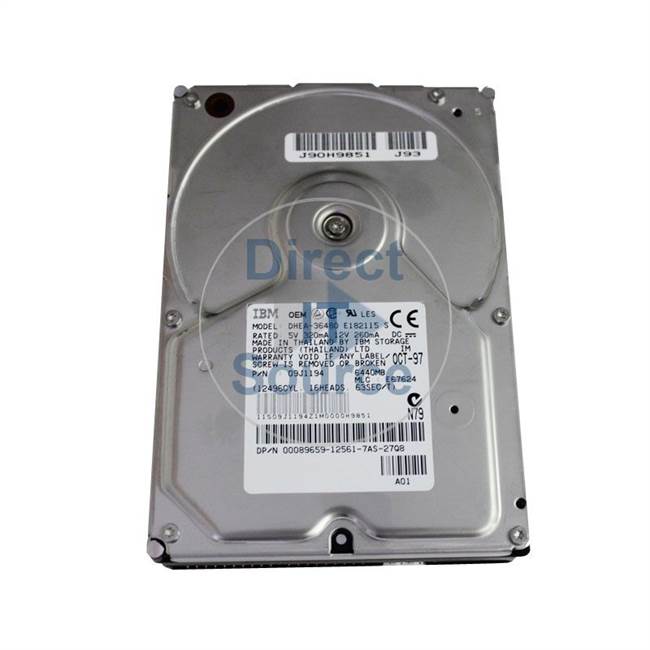 Dell 89659 - 6.4GB 3.5Inch Hard Drive