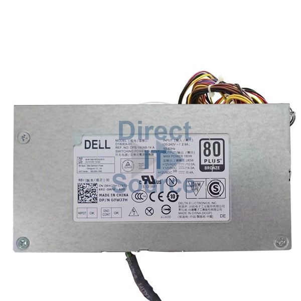 Dell 8WJ7H - 180W Power Supply for Optiplex 3030 AIO