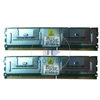 Kingston 9995285-030.A02LF - 1GB 2x512MB DDR2 PC2-5300 ECC Fully Buffered 240-Pins Memory