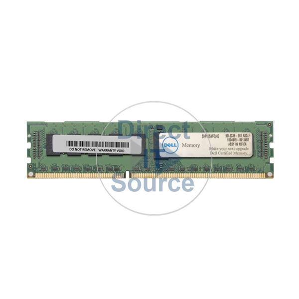 Dell 9J5WF - 4GB DDR3 PC3-10600 ECC REGISTERED 240 Pins Memory