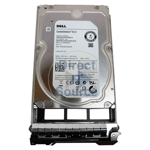 Dell 9PR63 - 4TB 7.2K SATA 6.0Gbps 3.5" Hard Drive