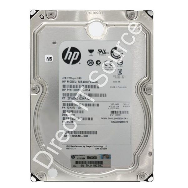 Seagate 9ZM270-035 - 4TB 7.2K SAS 6.0Gbps 3.5" 128MB Cache Hard Drive