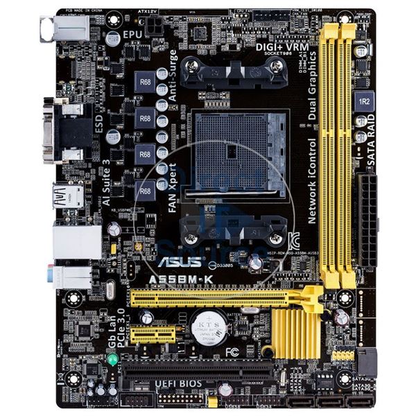 Asus A55BM-K - mATX Server Motherboard