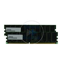 HP AB224A - 4GB 2x2GB DDR PC-2100 ECC Registered 184-Pins Memory