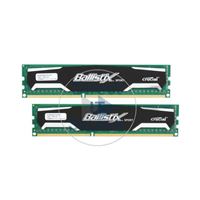 Crucial BL2KIT25664BA1339 - 4GB 2x2GB DDR3 PC3-10600 240-Pins Memory