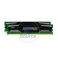 Crucial BLS2K4G3D169DS1J - 8GB 2x4GB DDR3 PC3-12800 Non-ECC Unbuffered 240-Pins Memory