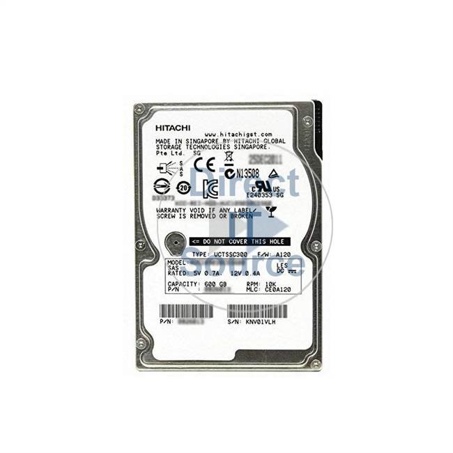 Dell C10K900 - ULTRASTAR 900GB 10000RPM SAS 6GBPS 2.5Inch Hard Drive