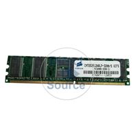 Corsair CM72SD512ARLP-3200/S - 512MB DDR PC-3200 ECC Registered 184-Pins Memory
