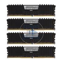 Corsair CMK64GX4M4A2400C14 - 64GB 4x16GB DDR4 PC4-19200 Non-ECC Unbuffered 288-Pins Memory