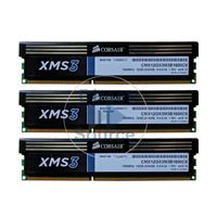 Corsair CMX12GX3M3B1600C9 - 12GB 3x4GB DDR3 PC3-12800 Non-ECC Unbuffered 240-Pins Memory