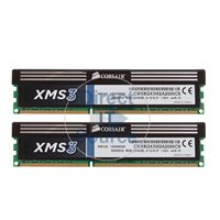Corsair CMX8GX3M2A2000C9 - 8GB 2x4GB DDR3 PC3-16000 Non-ECC Unbuffered 240-Pins Memory