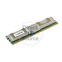 Crucial CT102472AF667T - 8GB DDR2 PC2-5300 ECC Fully Buffered 240-Pins Memory