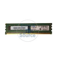 Crucial CT102472BA186D.18FED - 8GB DDR3 PC3-14900 ECC Unbuffered 240-Pins Memory