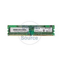 Crucial CT12864AA53E.8FE - 1GB DDR2 PC2-4200 240-Pins Memory