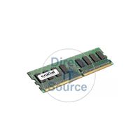 Crucial CT12864AA667T - 1GB DDR2 PC2-5300 Non-ECC Unbuffered Memory