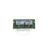 Crucial CT12864AC667 - 1GB DDR2 PC2-5300 Non-ECC Unbuffered Memory