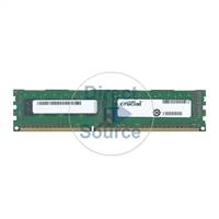 Crucial CT12864BA1339.8FF - 1GB DDR3 PC3-10600 Non-ECC Unbuffered 240-Pins Memory