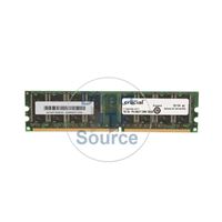 Crucial CT12864Z335 - 1GB DDR PC-2700 Non-ECC Unbuffered Memory