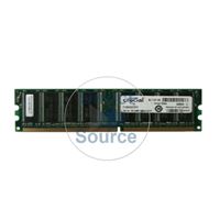 Crucial CT12864Z335.K16TY - 1GB DDR PC-2700 184-Pins Memory
