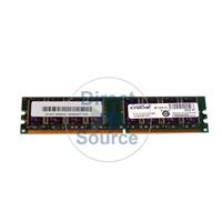 Crucial CT12864Z40B.16TFY - 1GB DDR PC-2700 Non-ECC Unbuffered 184-Pins Memory