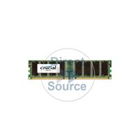 Crucial CT12864Z40BT - 1GB DDR PC-3200 Non-ECC Unbuffered Memory