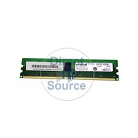 Crucial CT12872AA667.9FE - 1GB DDR2 PC2-5300 ECC Memory