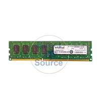 Crucial CT25664BA1067.M16FF - 2GB DDR3 PC3-8500 Non-ECC Unbuffered 240-Pins Memory