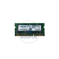 Crucial CT25664BC1067.16FF - 2GB DDR3 PC3-8500 204-Pins Memory