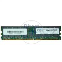 Crucial CT25672Y40B.36LFD - 2GB DDR PC-3200 ECC Registered 184-Pins Memory