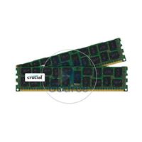 Crucial CT2K16G3ERSLQ41067 - 32GB 2x16GB DDR3 PC3-8500 ECC Registered Memory
