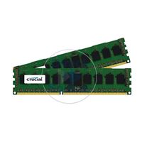 Crucial CT2K4G3ERSLD8160B - 8GB 2x4GB DDR3 PC3-12800 ECC Registered 240-Pins Memory