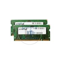 Crucial CT2KIT25664AC53E - 4GB 2x2GB DDR2 PC2-4200 Non-ECC Unbuffered 200-Pins Memory