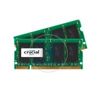 Crucial CT2KIT25664AC667 - 4GB 2x2GB DDR2 PC2-5300 Non-ECC Unbuffered 200-Pins Memory