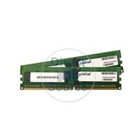 Crucial CT2KIT25672AB53ES - 4GB 2x2GB DDR2 PC2-4200 ECC Registered 240-Pins Memory