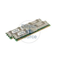 Crucial CT2KIT25672AF80E - 4GB 2x2GB DDR2 PC2-6400 ECC Fully Buffered Memory