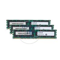 Crucial CT3K16G3ERSLD41339 - 48GB 3x16GB DDR3 PC3-10600 ECC Registered 240-Pins Memory