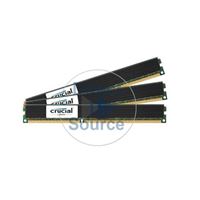 Crucial CT3KIT102472BV1339 - 24GB 3x8GB DDR3 PC3-10600 ECC Registered 240-Pins Memory