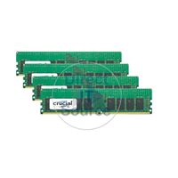 Crucial CT4K16G4WFD8213 - 64GB 4x16GB DDR4 PC4-17000 ECC Unbuffered 288-Pins Memory