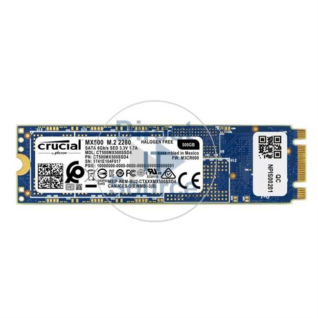 Crucial CT500MX500SSD4 - 500GB SATA SSD