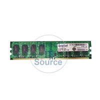 Crucial CT51264AA667.M16FC - 4GB DDR2 PC2-5300 Non-ECC Unbuffered 240-Pins Memory