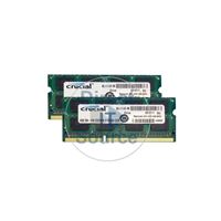 Crucial CT51264BC1067 - 4GB DDR3 PC3-8500 Non-ECC Unbuffered 204-Pins Memory
