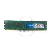 Crucial CT51264BD160B.C16FKD - 4GB DDR3 PC3-12800 Non-ECC Unbuffered 240-Pins Memory