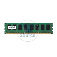 Crucial CT51264BD186DJ - 4GB DDR3 PC3-14900 Non-ECC Unbuffered 240-Pins Memory