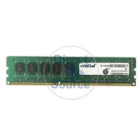 Crucial CT51272BA1339.18FR - 4GB DDR3 PC3-10600 ECC Unbuffered 240-Pins Memory