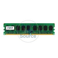 Crucial CT51272BA186DJ - 4GB DDR3 PC3-14900 ECC Unbuffered 240-Pins Memory