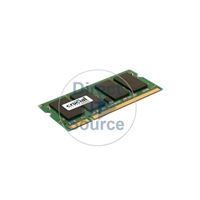 Crucial CT6464X335X - 512MB DDR PC-2700 Non-ECC Unbuffered 200-Pins Memory