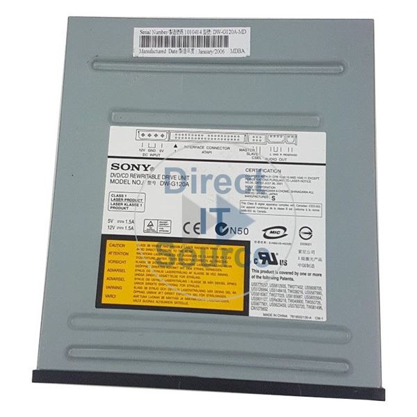 Sony DW-G120A - DVD-RW CD-RW IDE Disk Drive